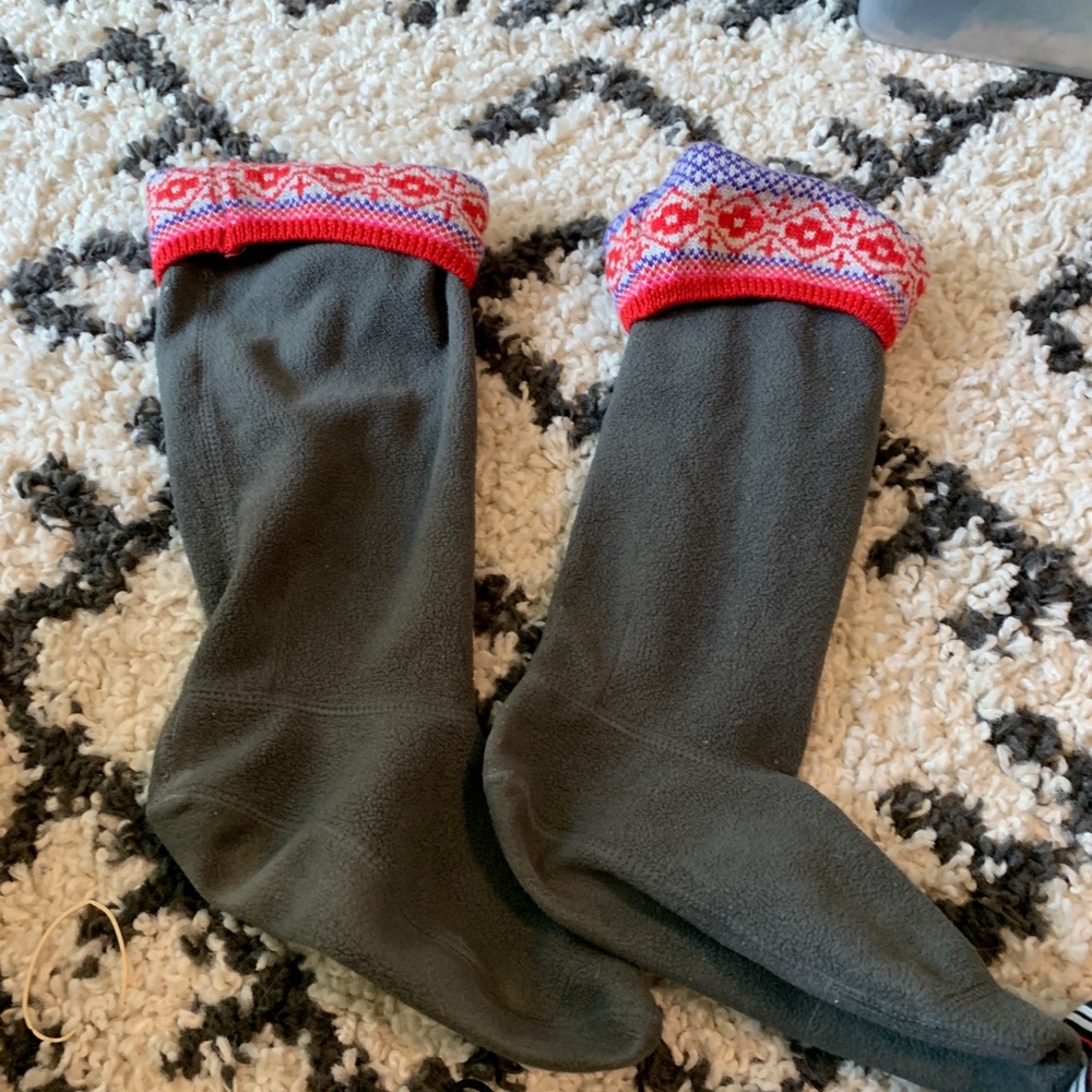 Large hunter boot socks tall